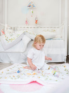 Pillow And Blanket Set Alice’s Magical World 37x45