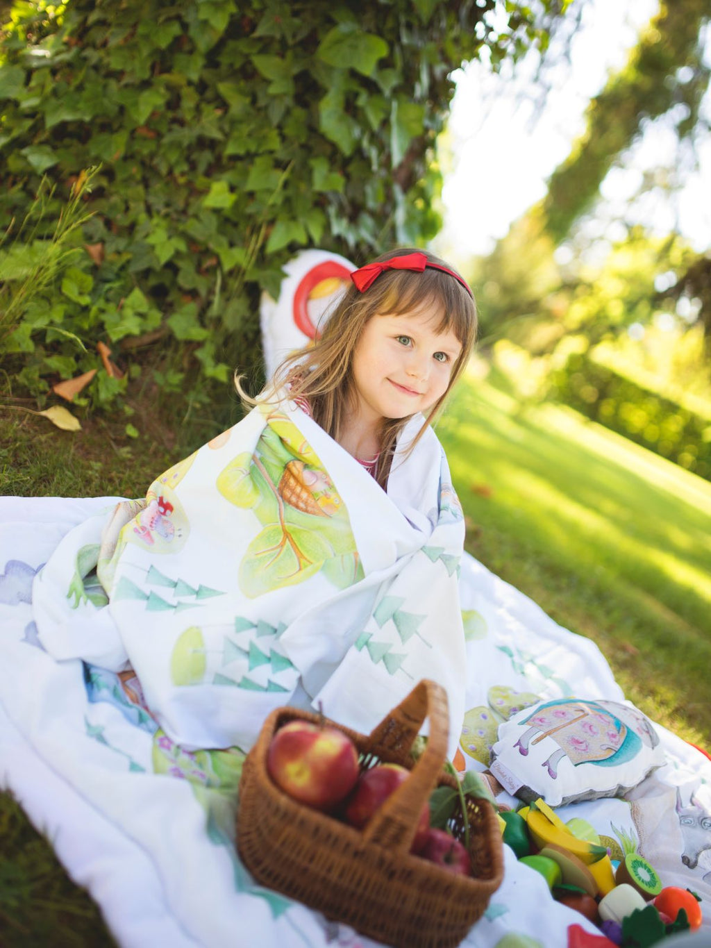 Pillow And Blanket Set Little Red Riding Hood 37x45