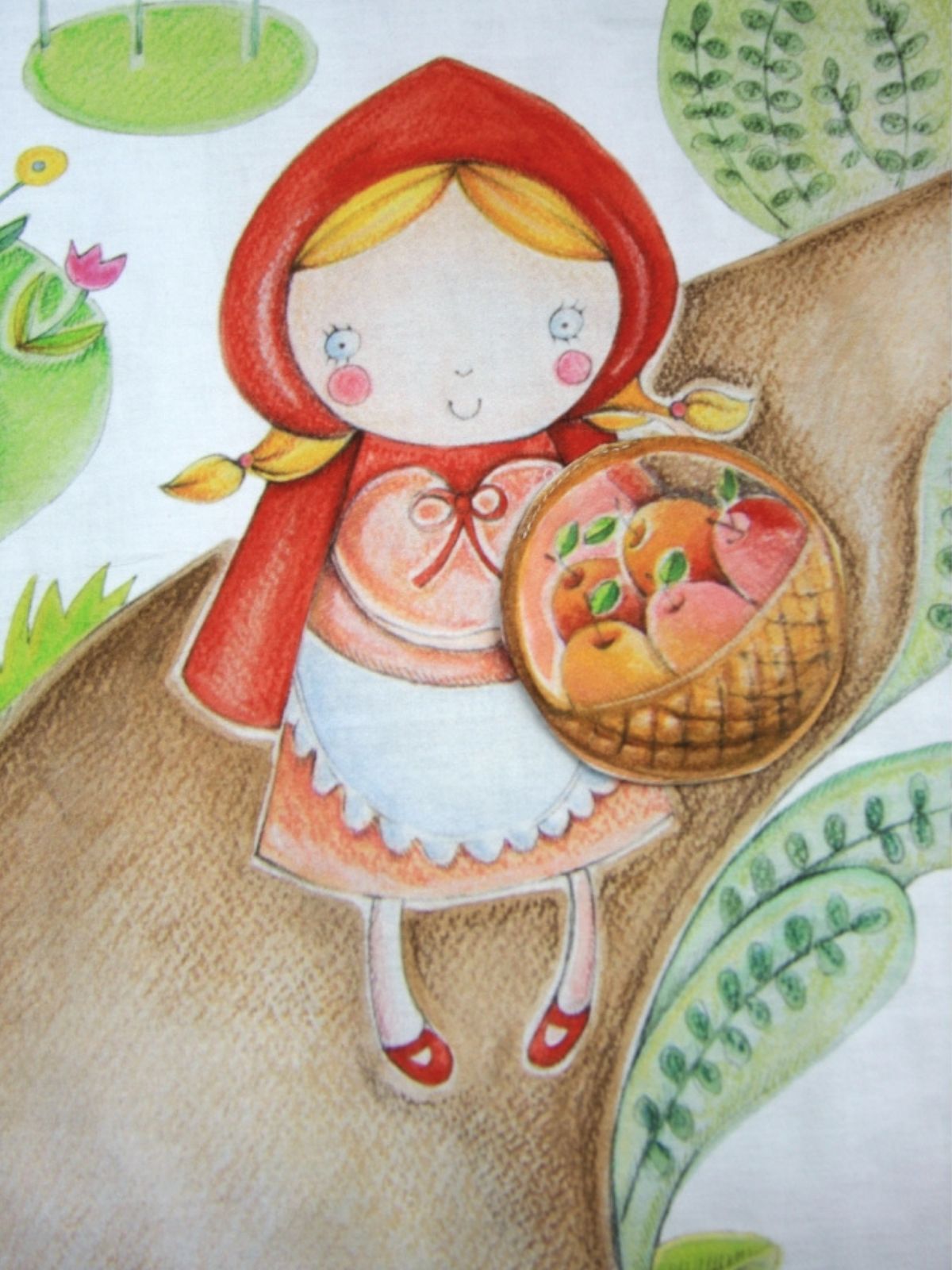 Pillow And Blanket Set Little Red Riding Hood 37x45