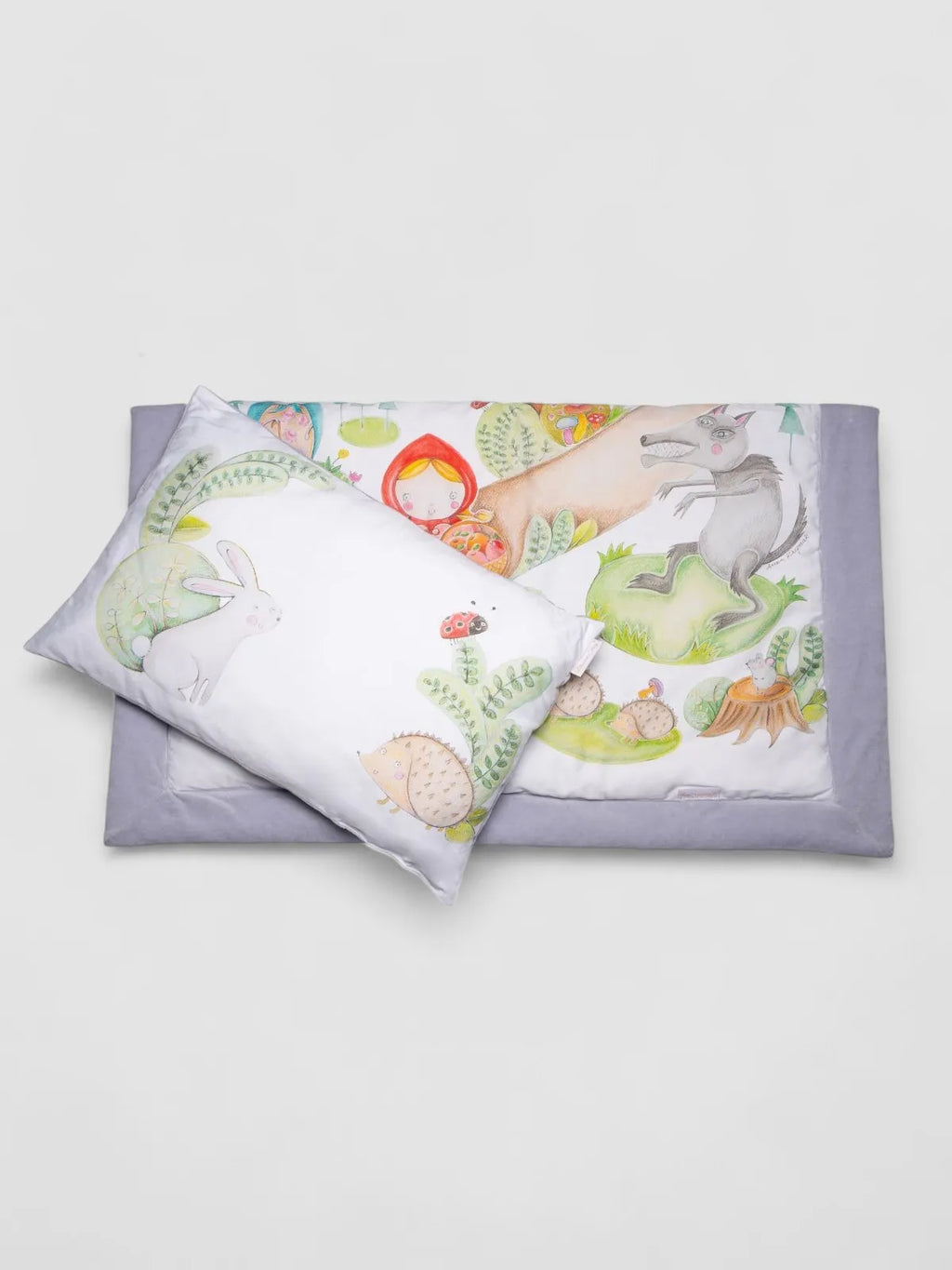 Pillow And Blanket Set Little Red Riding Hood 37x45