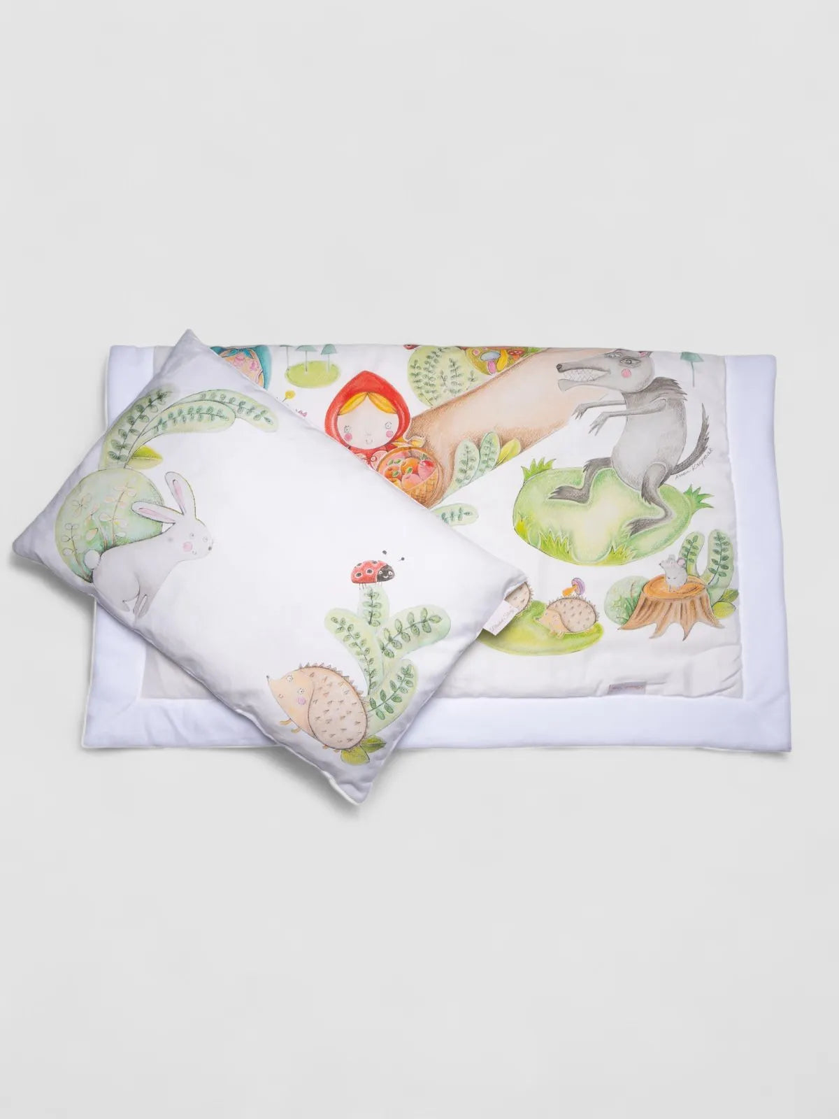Pillow And Blanket Set Little Red Riding Hood 37x45