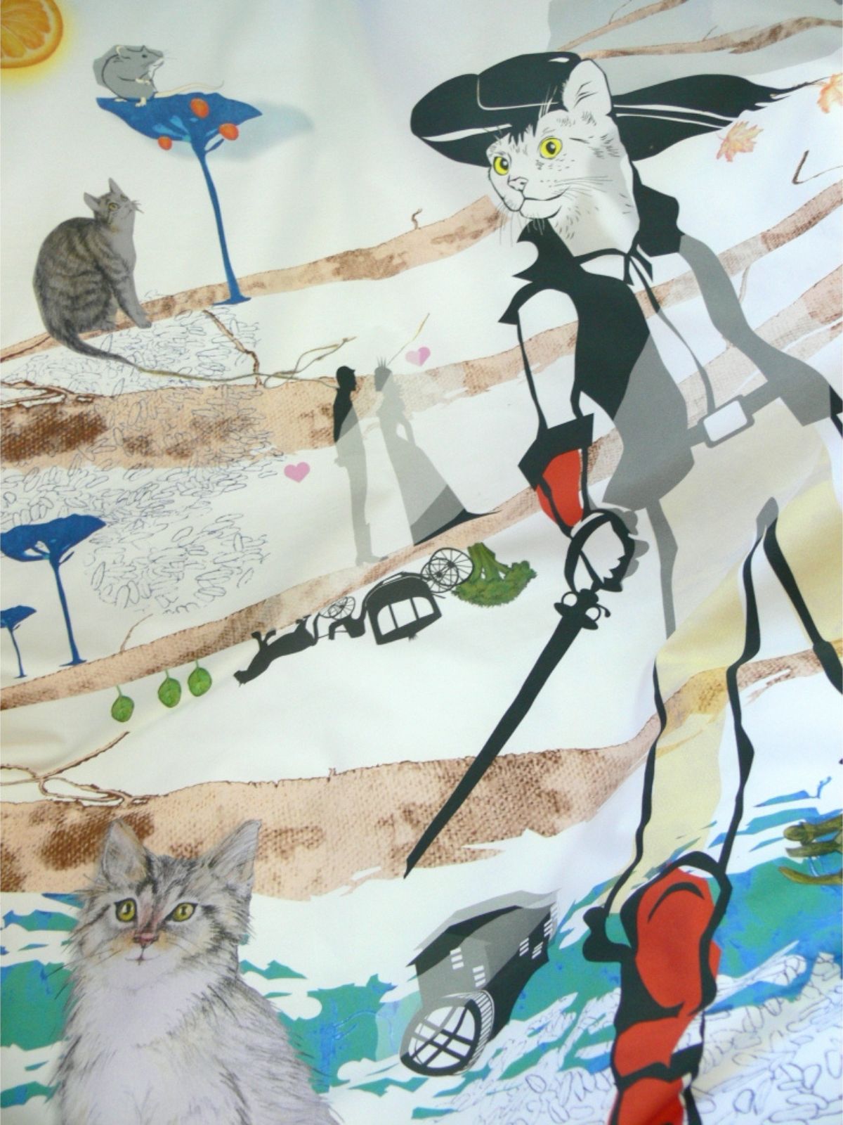 Pillow And Blanket Set Puss In Boots 32x39