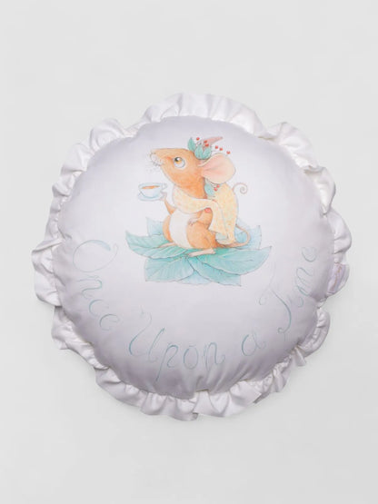 Coussin décoratif rond Poucette