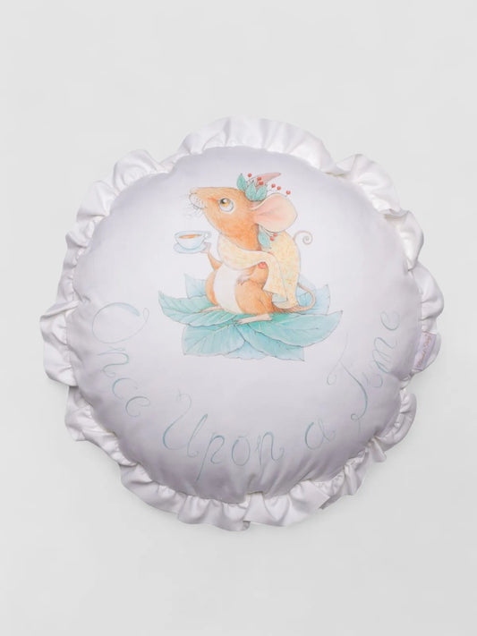 Coussin décoratif rond Poucette