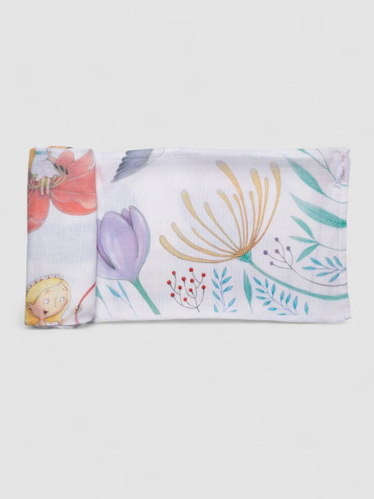 Couverture d'emmaillotage pour bébé 47x47