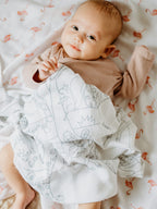 Baby Swaddle 28x28 Set 2 Pieces