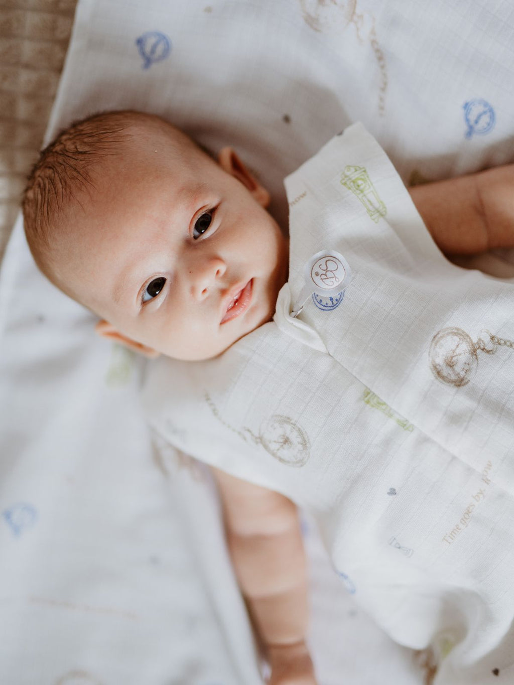 Baby Swaddle 28x28 Set 2 Pieces