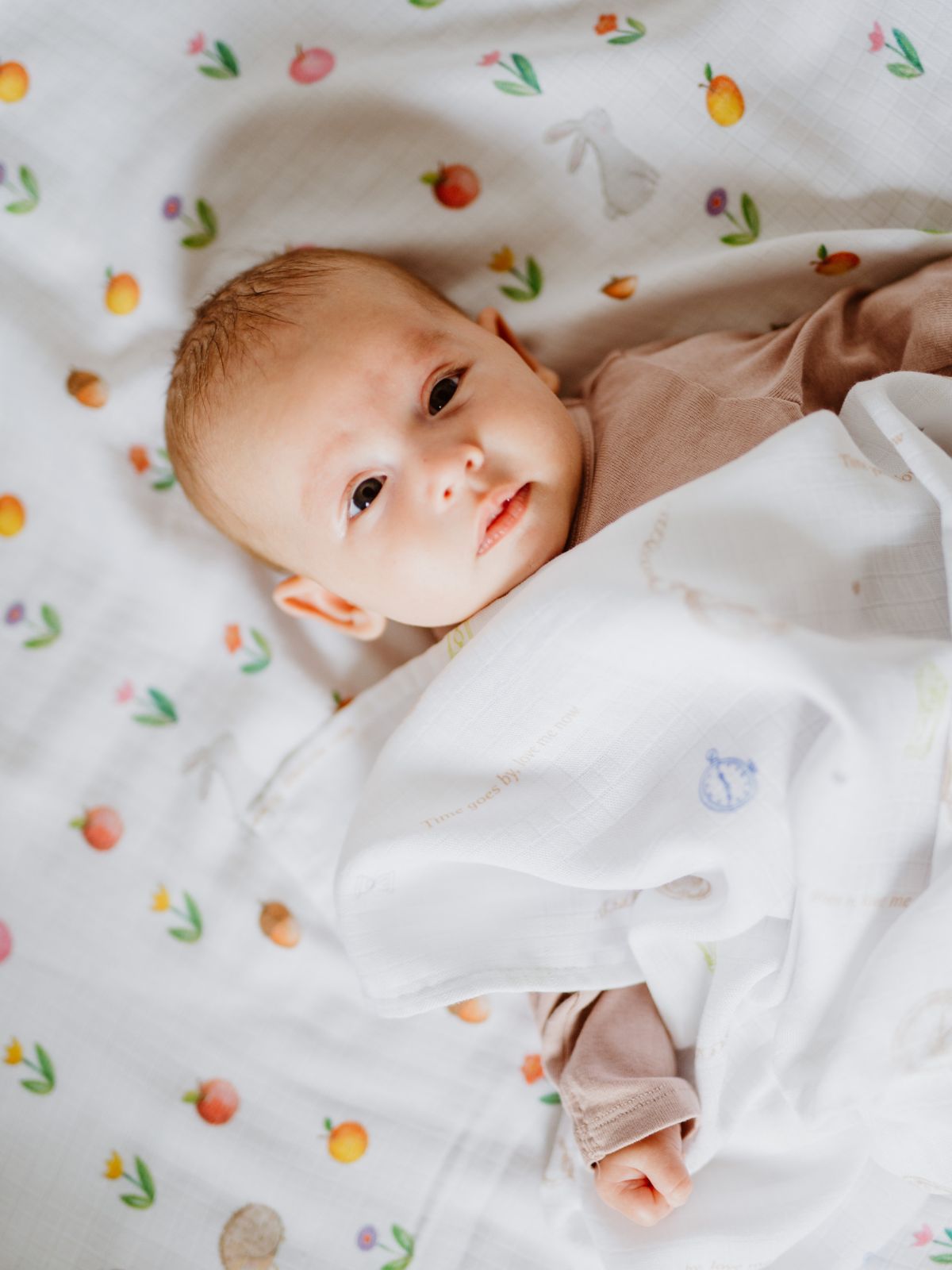 Baby Swaddle 28x28 Set 2 Pieces